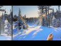 1 PART How to Paint a Winter Landscape "Sunny Day"  | Зимний пейзаж акрилом.