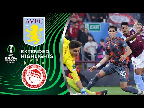 Aston Villa vs. Olympiacos: Extended Highlights | UECL Semi-Finals 1st Leg | CBS Sports Golazo