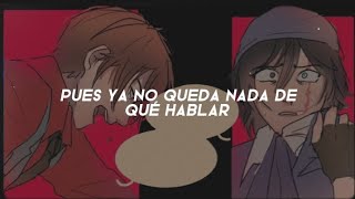 "Solo quedan las ganas de llorar al ver que nuestro amor se aleja" Janette - Frente a frente \\letra