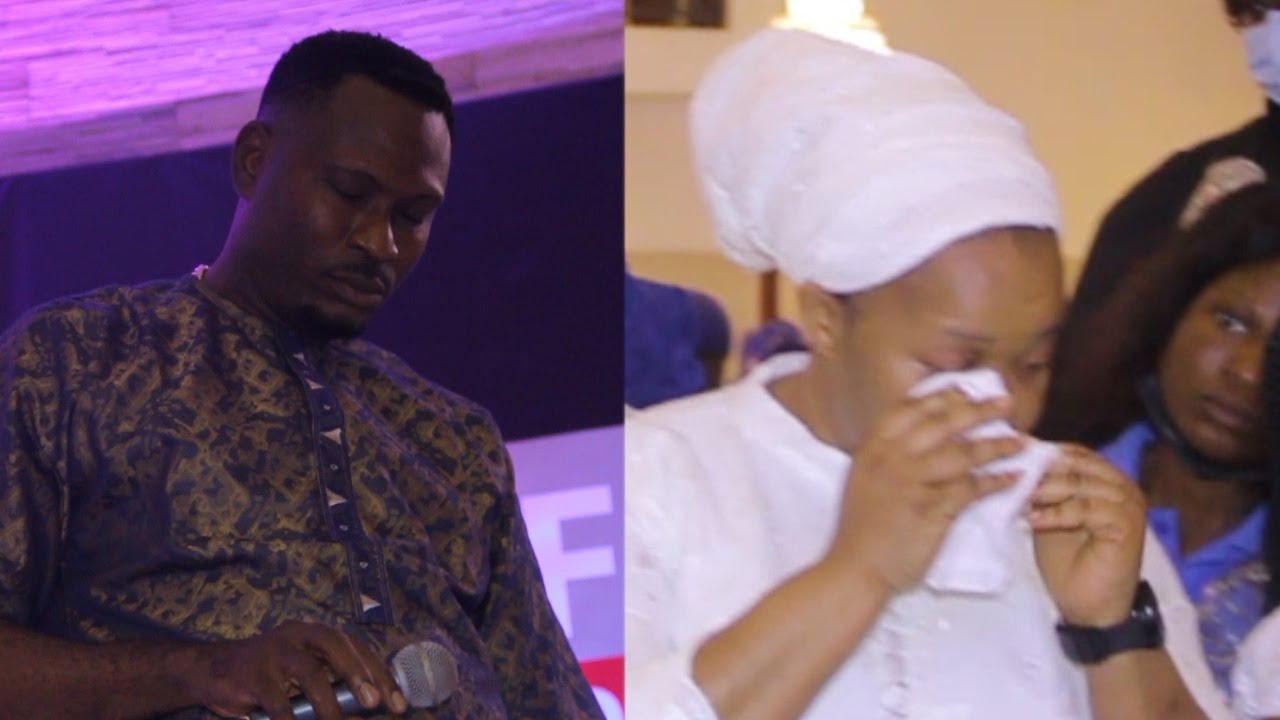ALAYO PERFORMANCE MAKE BIMBO OSHIN TO CRY BITTERLY AS SHE REMEMBER HER HUSBAND