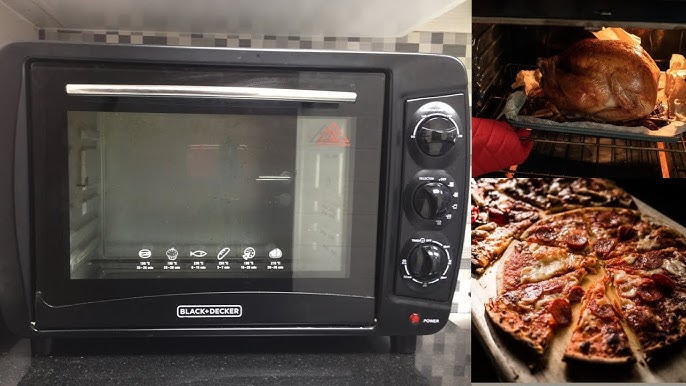 5-Minute Pizza Oven – unsurpassed cooking speed from BLACK+DECKER