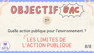 [BAC] Cours Environnement - L'action publique rencontre des limites