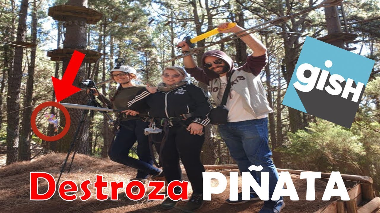 PIÑATA desde las TIROLINAS GISH Día 7 lastikli çarşaf