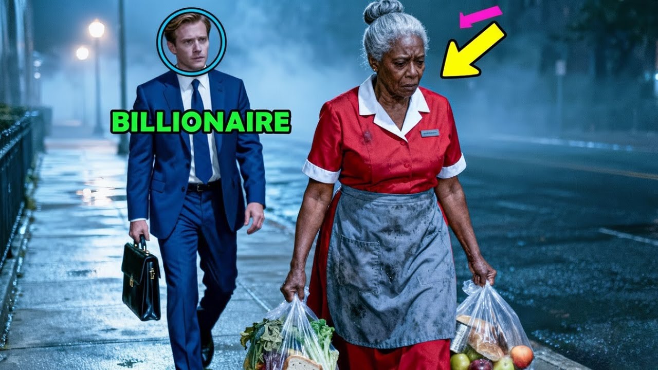 Billionaire Secretly Followed His Old Black Maid After Work, What He Saw Left Him in Tears
