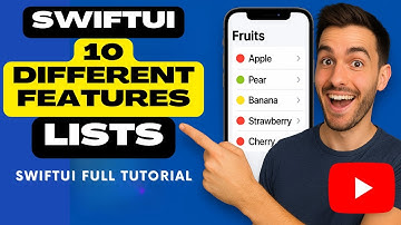 10 Different Features with SwiftUI Lists Full Tutorial 🔥
