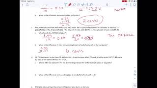 Grade 6 Module 1 Lesson 20