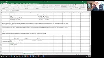 Segmented Income Statement