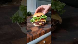 Hamburguesas de Shake Shack hechas en casa! 🍔 #shorts #reels #food