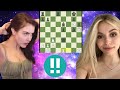 Nice chess game  alexandra botez vs anna cramling