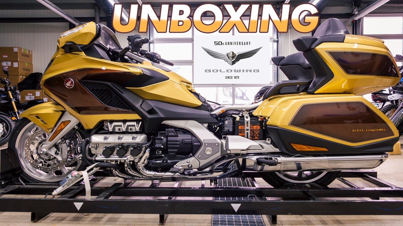 The Honda Gold Wing 50th Anniversary – Luxury Redefined | Complete Unboxing Review