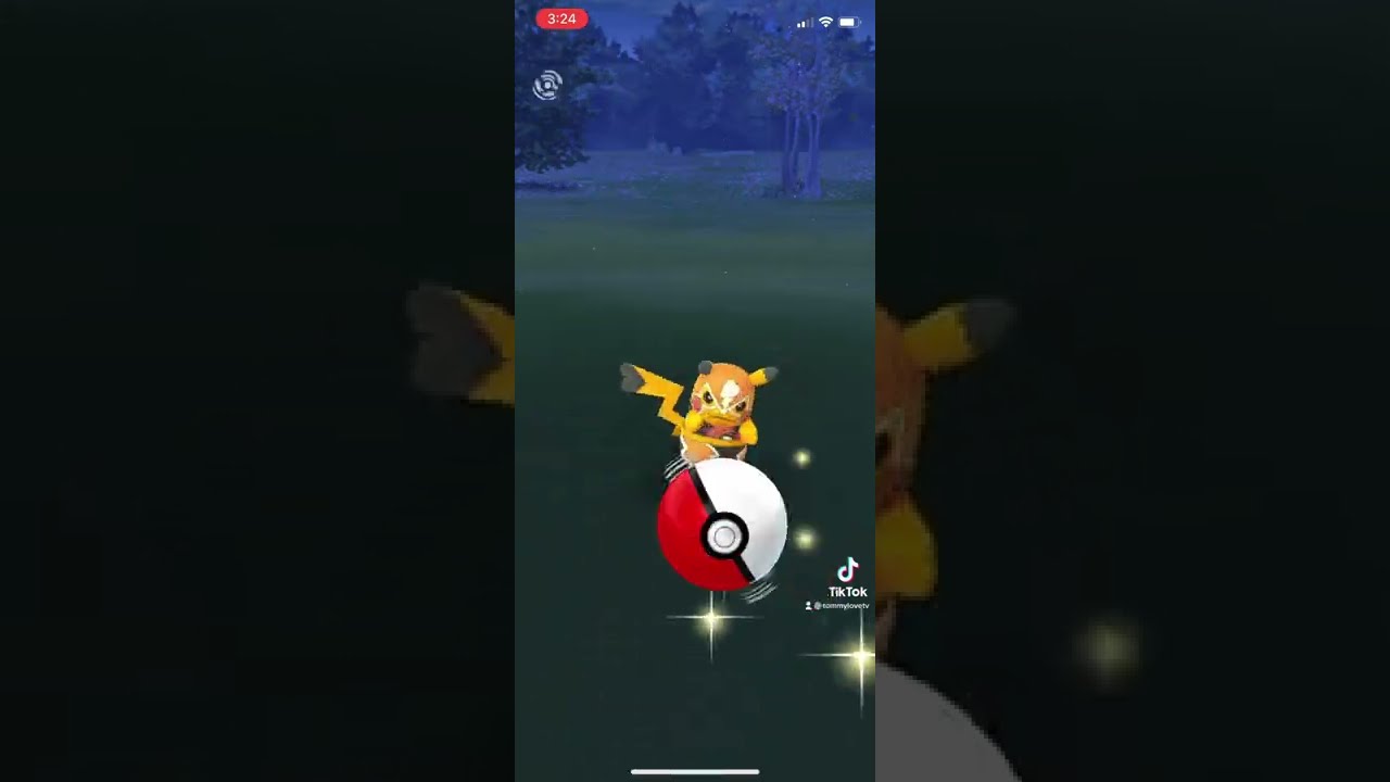 Shiny Pikachu Libre in Pokémon Go Battle League 