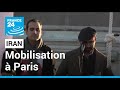 Iran  mobilisation  paris aprs la mort de mohsen shekari  france 24