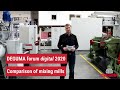 DEGUMA forum digital 2020 - Comparison of a new and old mixing mill
