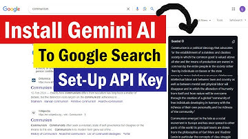 Gemini AI extension for Google Chrome | How to use Gemini AI in Chrome | Gemeni AI API key