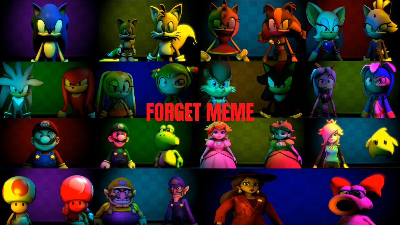 [SFM] Forget Meme - Mario/Sonic Animation - YouTube