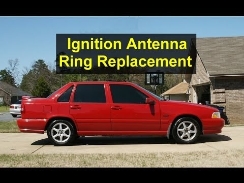 Ignition immobilizer antenna ring replacement on a Volvo S70, V70, XC70, etc. Error code P1057- VOTD