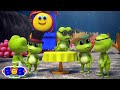 пять маленьких пятнистых лягушек + детские песни от Kids Tv