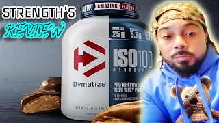 Dymatize ISO 100 Chocolate Peanut Butter *STRENGTH'S REVIEW*