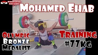 Mohamed Ehab Egy 77Kg Olympic Weightlifting Training Motivation