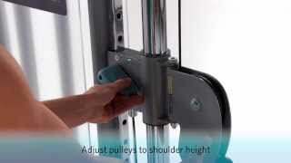 Precor Functional Training System Glide - Standing Pec Fly Instruction