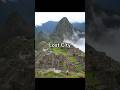 The Lost City in the Sky… Machu Picchu