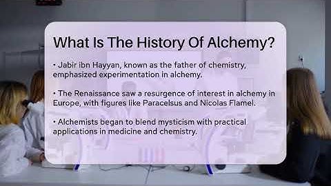 What Is The History Of Alchemy? - Science Through Time