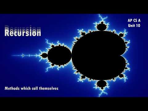 APCSA Unit 10: The Concept of Recursion