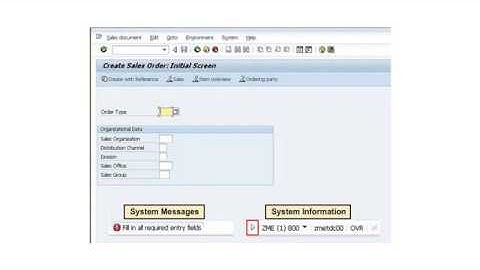 SAP Status Bar | SAPNotes
