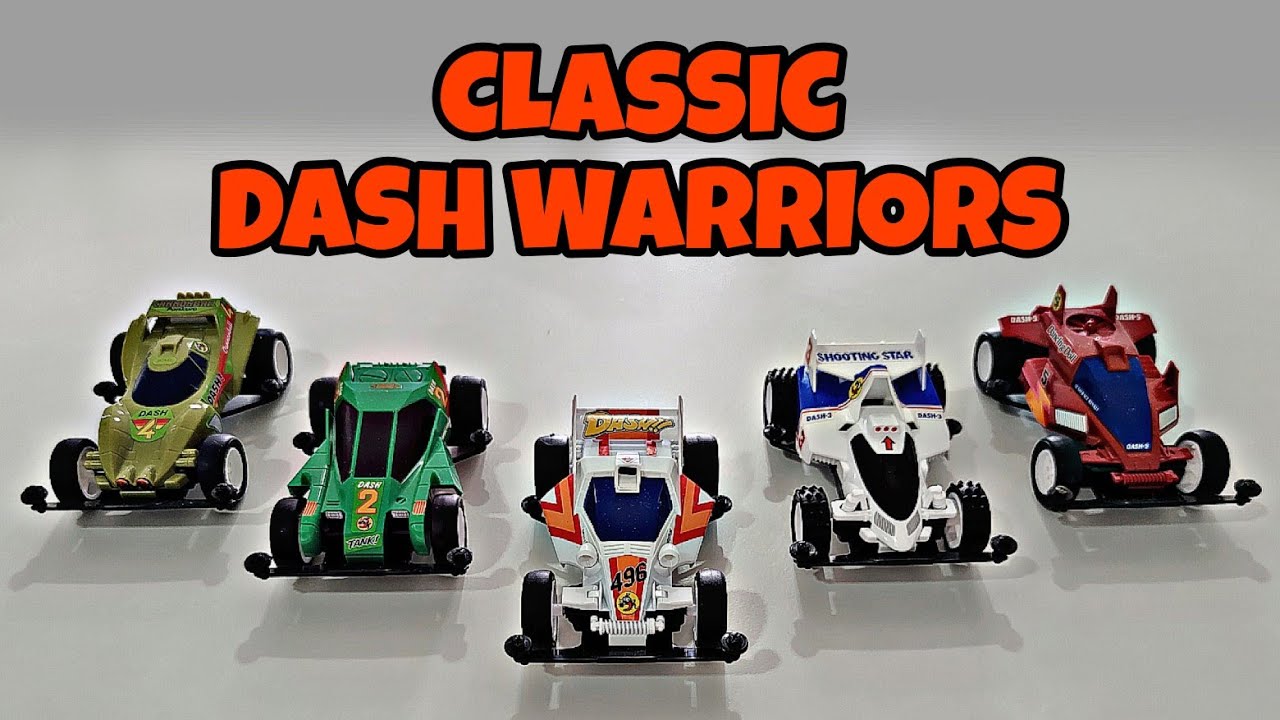Mini 4WD Showcase: Classic Dash Warriors (Dash Yonkuro) + Bonus