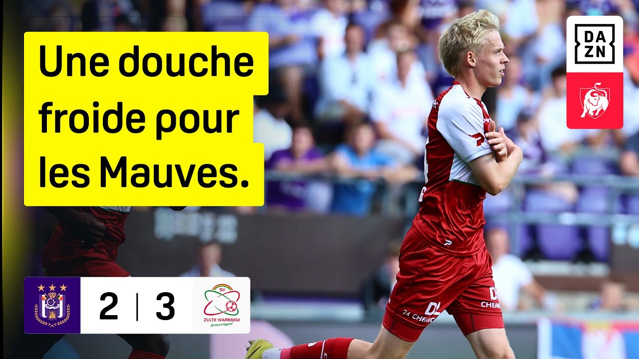 Le Zulte Waregem S'IMPOSE au Lotto Park ! 👑🔴🟢 | RSC Anderlecht - Zulte Waregem