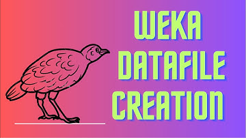 Create Datafile for WEKA in 8 Minutes !!!