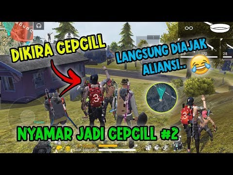 NYAMAR JADI CEPCILL SOLO Vs SQUAD?? LANGSUNG DIAJAK ALIANSI SAMPE BOOHAY!!