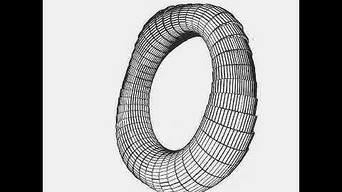 Torus * Noise. Draw by openFrameworks