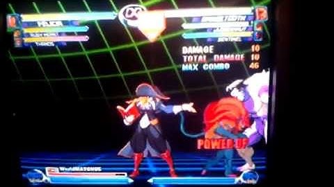 Mvc2 360 Felicia 100% Combo (1 Meter)