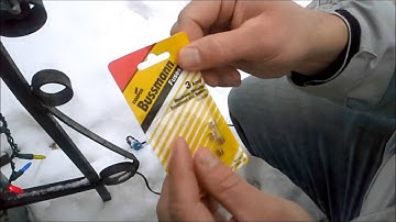 Fuse replacement video