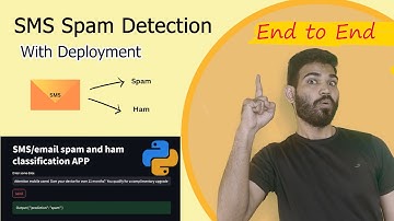 SMS Spam classification project with end to end deployment | end to end nlp project with deployment