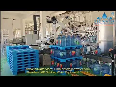  19L20L bottle robotic palletizer