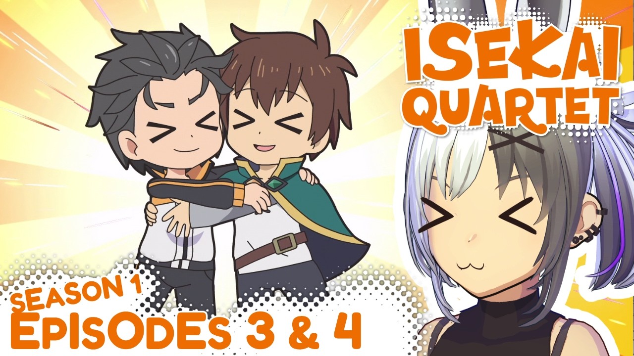 How long will this friendship last? | Isekai Quartet ▶ Episodes 3 & 4 Reaction