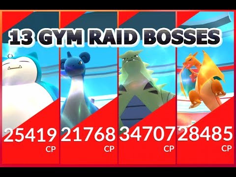 pokemon go tier 4 raid bosses