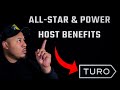 Turo allstar  power host requirments explained  benefits on becoming a next level host