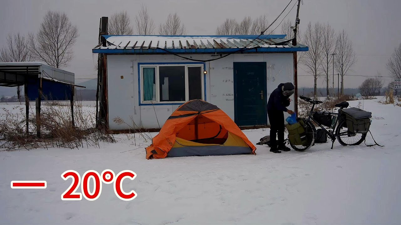 冬季騎行東北，買2公斤豬肉燉人蔘補補身體，這麼便宜誰都食得起