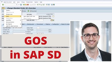 Generic Object Services (GOS) missing in VA02, VA03, VA22, etc.
