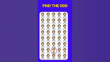 99% Fail! Can You Find the Unique Emoji? ⏳🤯 #braingame #emojichallenge #quiz #puzzle #shorts