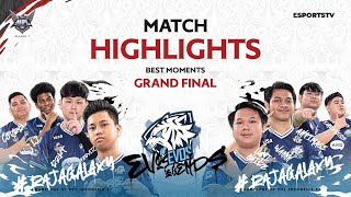 Bigetron Alpha vs EVOS Legends HIGHLIGHTS Grand Final MPL ID S7 | BEST MOMENTS ESPORTSTV