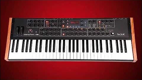 Dave Smith Prophet 08 Synthesizer -  Indie Dance Demo, by al l bo