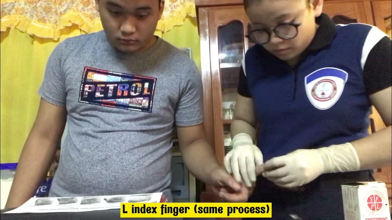 ROLLED AND PLAIN IMPRESSION FINGERPRINT YouTube
