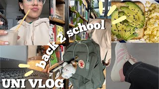 UNI VLOG ✦ back 2 school