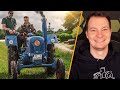 Meine erste Fahrt mit einem Oldtimer-Traktor! | Ansgar reagiert