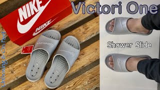 Nike Victori One Shower Slide | Unboxing and On Feet | Azo Edition