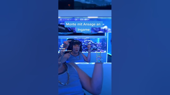 Monte mit Ansage an Ingame😱😂